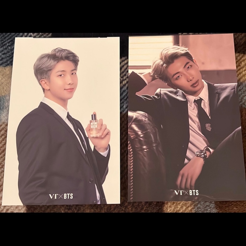 VT x BTS Perfume RM Photocards